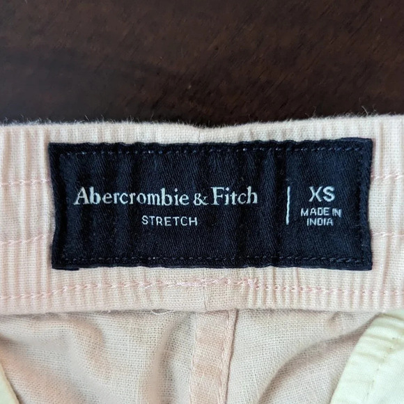 Ambercrombie & Fitch Pink Cotton/Linen Blend Shorts Size XS - Picture 2 of 10